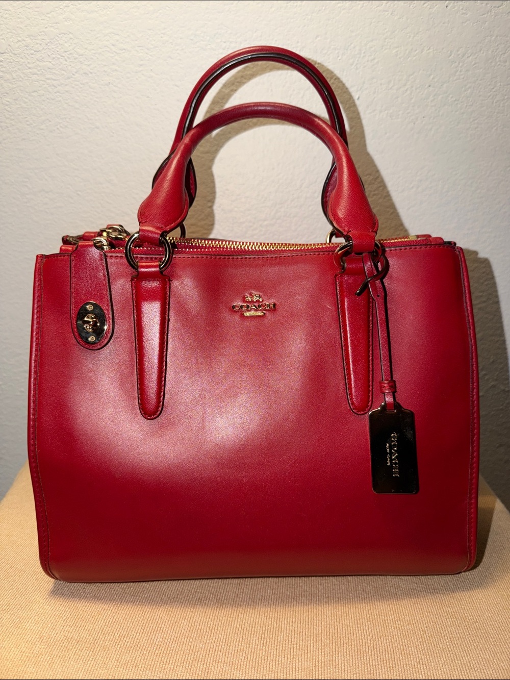 Coach NWOT Crosby Carryall in Smooth Leather (Style 33545)